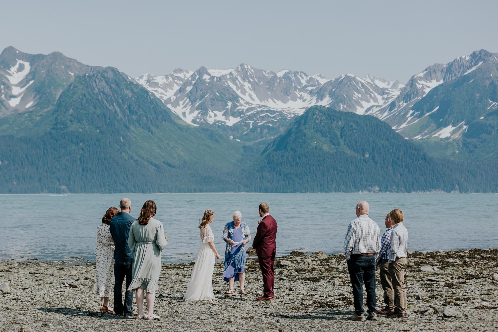 seward alaska helicopter elopement beach lowell point salted roots cabins