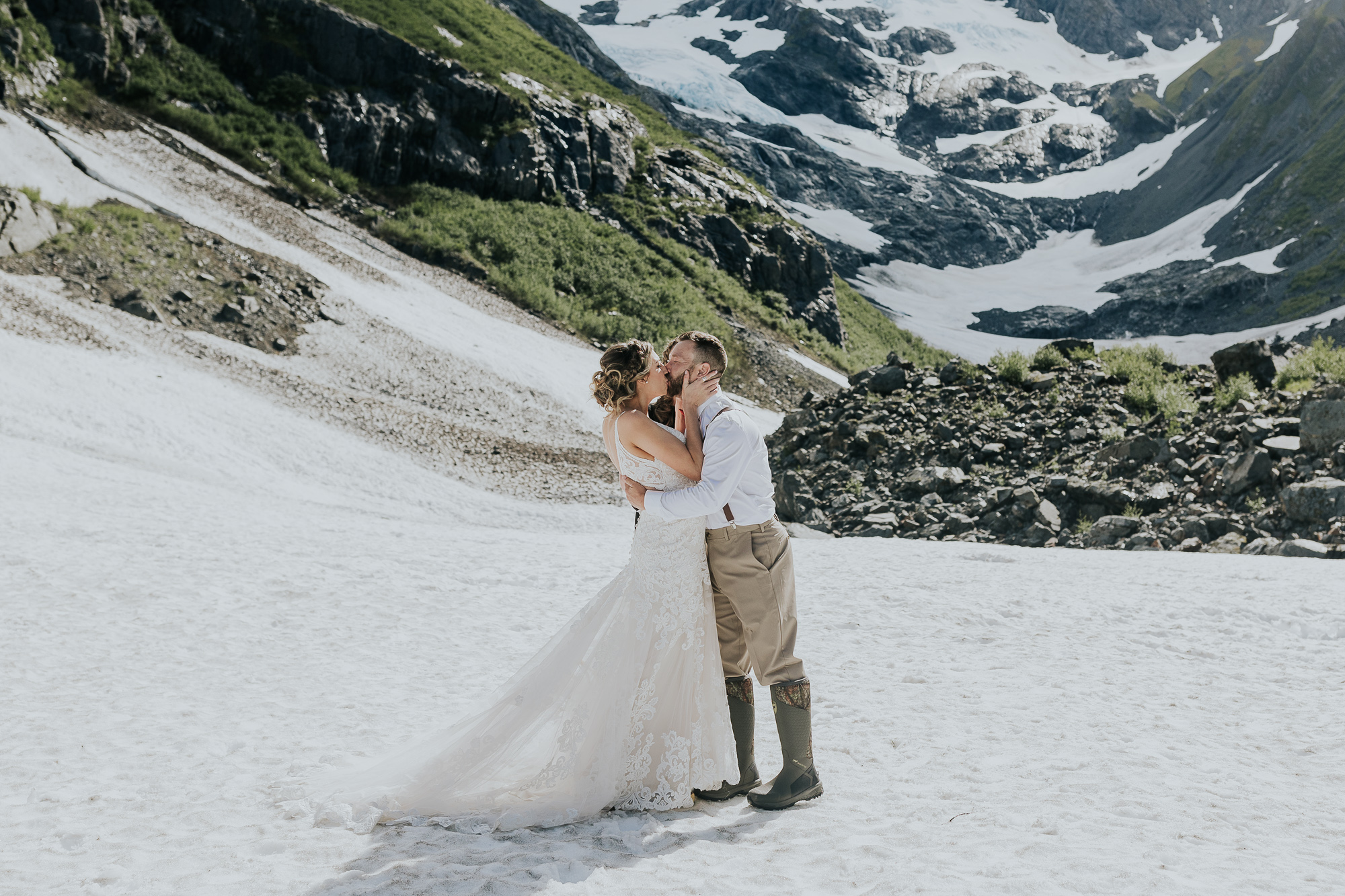 glacier wedding alaska ceremony location 