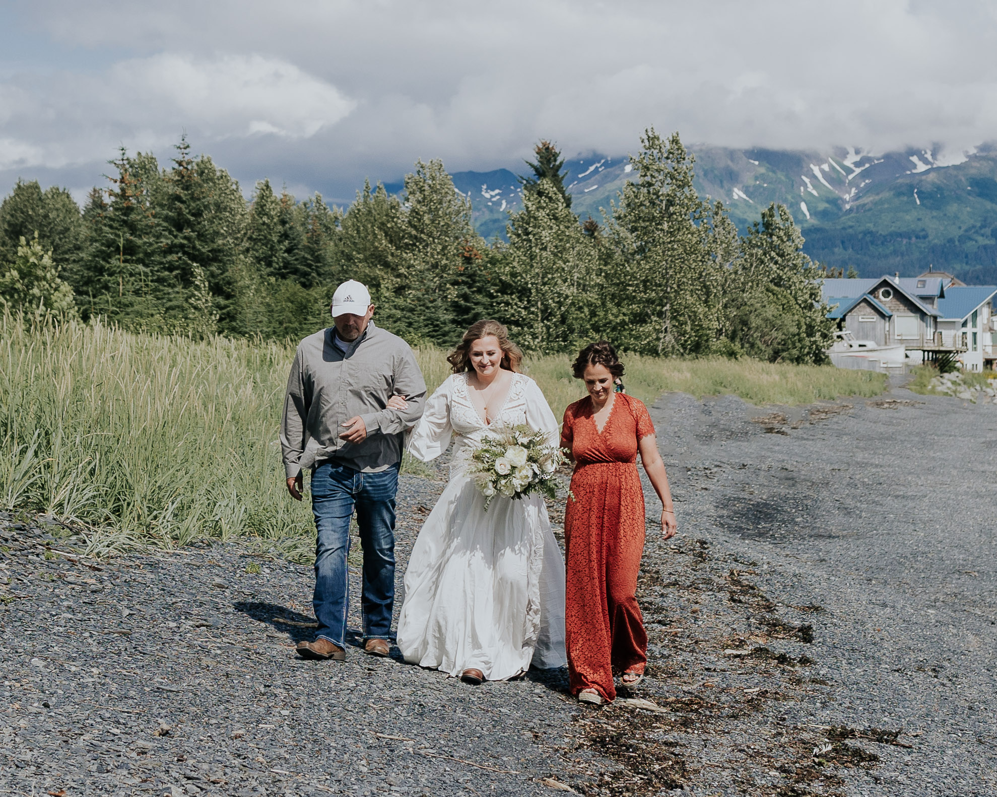 seward alaska beach wedding elopement