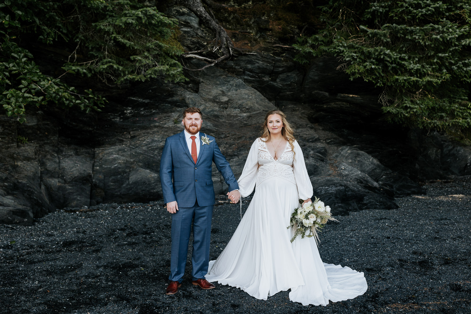 seward alaska elopement helicopter wedding venue